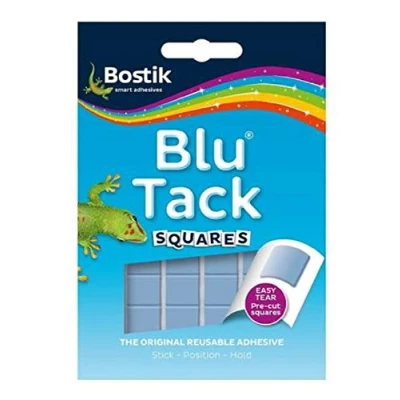 Image of Bostik Blu Tack Squares, Pack of 12