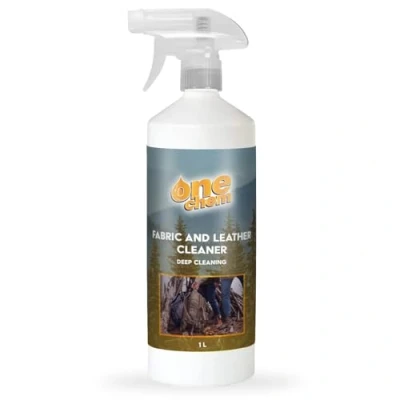 Image of One Chem Fabric and Leather Cleaner Spray 1 Litre, Clean Revive, Probiotic Formula