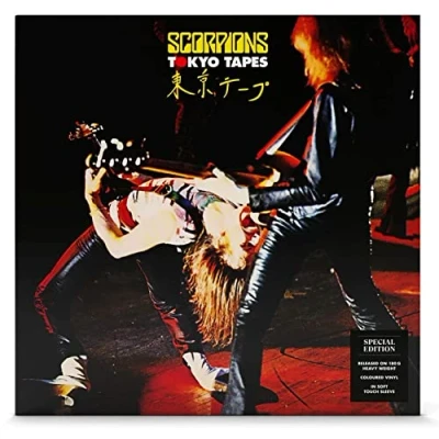 Image of Scorpions Tokyo Tapes 180g Yellow vinyl Sealed 2023 UK 2 LP set 538881351