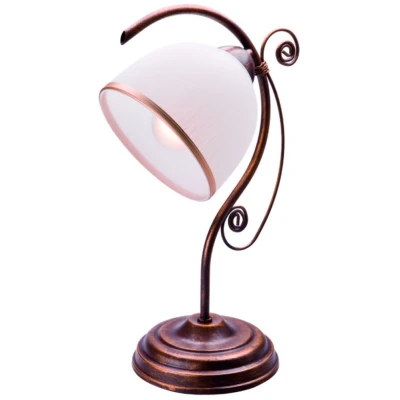Image of Retro Table Lamp Brown, 1x E27