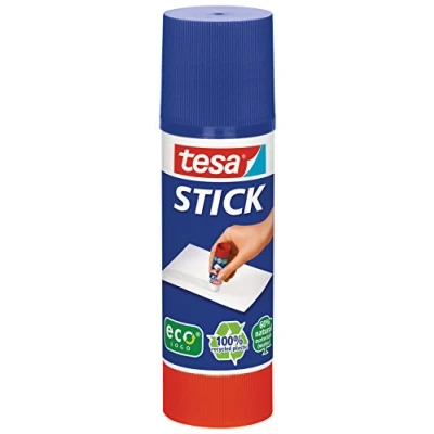 Image of tesa Glue Stick Odourless Craft for Paper and Cardboard Solvent Free Environmentally Friendly 40 g