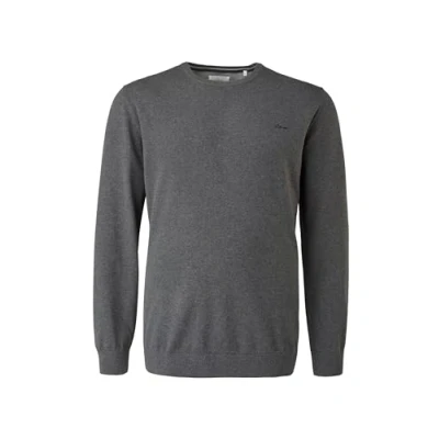Image of s.Oliver Men&#039;s 2148210 Sweater, 98w2 Grey, 3XL
