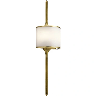 Image of Mona 2 Light Bathroom Wall Brass IP44, G9