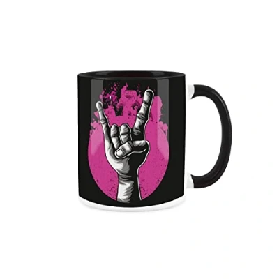 Image of Purely Home Festival Mug Download Pink/Hand Coffee Tea Present UK Gift
