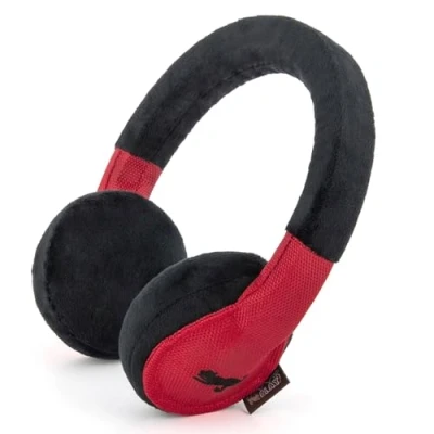 Image of P.L.A.Y. PY7048BSF Plush Toy for Dogs and Cats Headphones