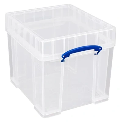 Image of Really Useful Box 25.7 Litre XL 395 x 335 mm Transparent