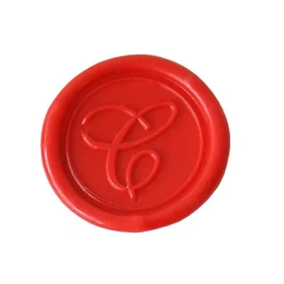 Image of Herbin Italic Script Seal and Handle, 24mm C