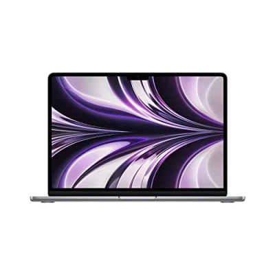 Image of 2022 Apple MacBook Air with M2 Chip (13 inch, 8GB RAM, 256GB SSD Storage) (QWERTY English) Space Grey (Renewed)