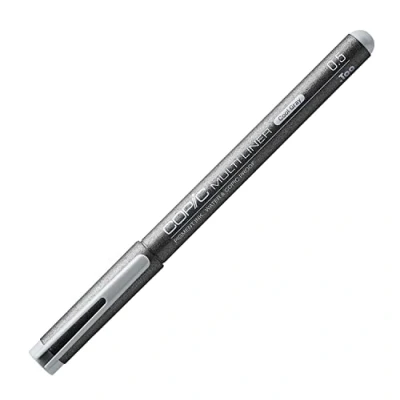 Image of Copic Markers Multiliner 0.5 Gray Pigment Based Ink