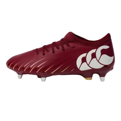 Image of Canterbury Unisex Adult CCC Speed Falcon Team Boots, Red, 4.5