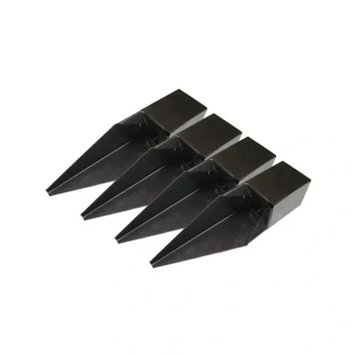 Image of X4 3' Repair Spur Wedge Grip Fence Supports 75MM Post Timber Holder Like Metpost