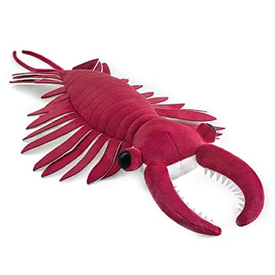 Image of lilizzhoumax Simulation Cambrian Ancient Organism Anomalocaris Plush Toy 53cm/20 Realistic Stuffed Animal Wild Gift for Friends and Kids