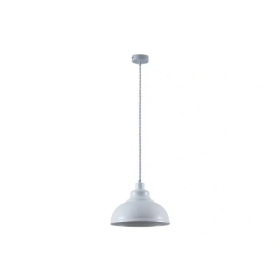 Image of Lindby pendant light Albertine, 29 cm, white, metal