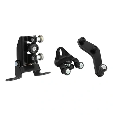 Image of Twilight Garage 3PCS Left Sliding Door Roller Guide Set Side Runner 1639910 1705694 Compatible with Transit Mk6 Mk7 (TOP + Middle Bottom)