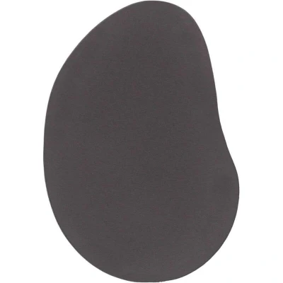 Image of vidaXL Area Rug Anthracite 100x200 cm Polyester Non Slip