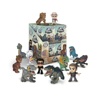 Image of Funko Mystery Mini: Jurassic Park 1 Of 12 to Collect Blind Purchase Collectable Vinyl Figure Gift Idea Official Merchandise Toys for Kids &amp; Adults Movies Fans and Display