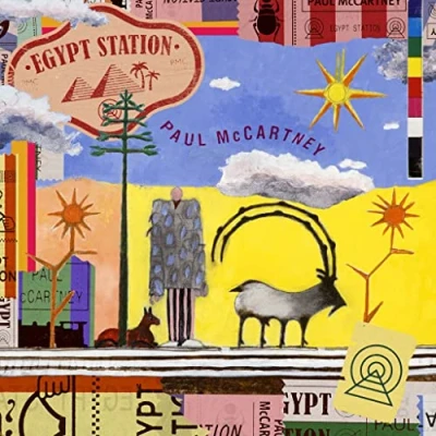 Image of Paul McCartney and Wings Egypt Station 140gram vinyl Hype Stickered Shrink Sealed 2018 UK 2 LP set 00602567545040