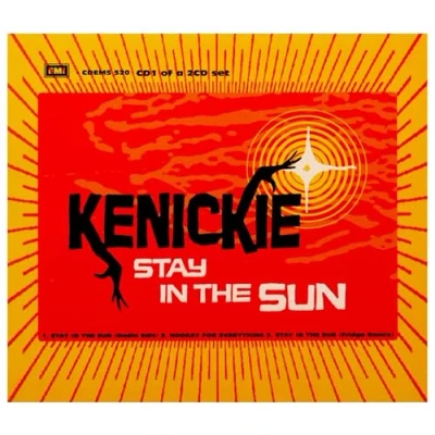 Image of Kenickie Stay In The Sun 1998 UK CD single CDEMS520