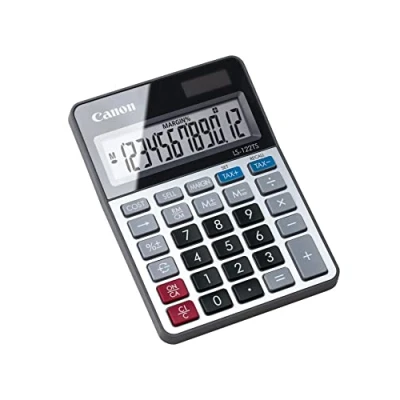 Image of Canon LS 122TS Calculator Ideal companion for business professionals.