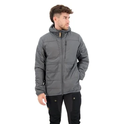 Image of Fjallraven 82413 050 Keb Padded Hoodie M Jacket Men&#039;s Basalt Size S