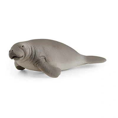 Image of SCHLEICH 14839 Manatee Wild Life Toy Figurine for children aged 3 8 Years