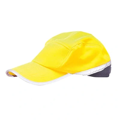 Image of Portwest Hi Vis Baseball Cap, Size: One Size, Colour: Yellow/Navy, HB10YNR