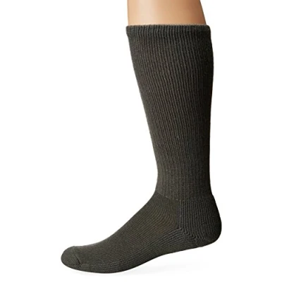 Image of Thorlos Ms Anti Fatigue Thick Padded Over The Calf Socks, Foliage Green, M