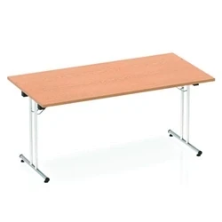 Image of Impulse 1600 Folding Rectangular Table Oak I000797