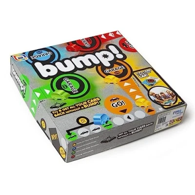 Image of Bump! Family Board Game Bumper Car Race Around The Kids Adults Card Challenge Party