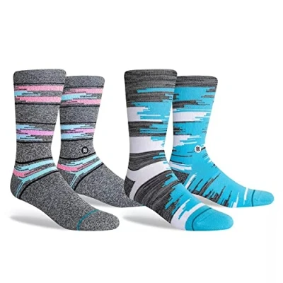 Image of Stance Crew Socks Wade Collection 2 Pack Search II, Large (35&quot; 38&quot;)