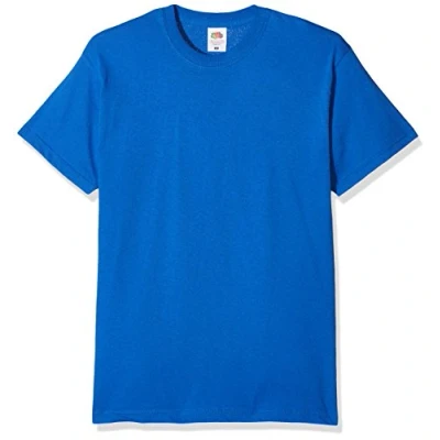 Image of Fruit of the Loom Men&#039;s Original T. T Shirt Pack 3, Royal, X Large
