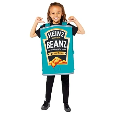 Image of (PKT) (9913349) Child Heinz Beanz Tabard Costume (3 7yr)
