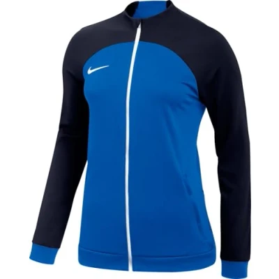 Image of NIKE DH9250 463 W NK DF ACDPR TRK JKT K Jacket Women&#039;s ROYAL BLUE/OBSIDIAN/WHITE Size M