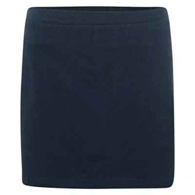 Image of Paradise Girls Skorts School PE Shorts/Skirt Uniform Navy Black 6 14 Years Cotton New (Navy 11Y)