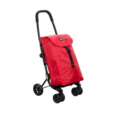 Image of Playmarket Shopping Cart, Aluminium, red, 43 litros