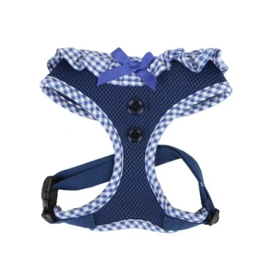 Image of Puppia Vivien Harness A, Medium, Royal Blue