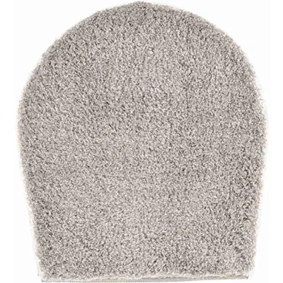 Image of Grund Bath Mat 27 mm, Ultra Soft and Absorbent, Anti Slip, 5 Years Warranty, MELANGE, Toilet Seat Cover 47x50 cm, Brown