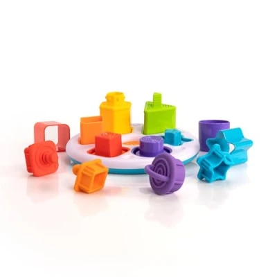 Image of Fat Brain Toys F341ML Early Learning Game, Bright Colors