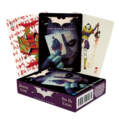 Image of AQUARIUS DC Comics Joker Playing Cards Dark Knight Themed Deck of for Your Favorite Card Games Officially Licensed Merchandise &amp; Collectibles