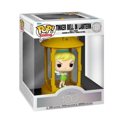 Image of Funko POP! Deluxe: Disney Tinker Bell Peter Pan Tink Trapped Collectable Vinyl Figure Gift Idea Official Merchandise Toys for Kids &amp; Adults Movies Fans Model Collectors