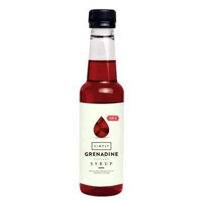 Image of Simply Sugar Free Grenadine Syrup, Low Calorie, Vegan &amp; Nut Flavoured Syrup for Coffee, Cocktails Baking (250ml)