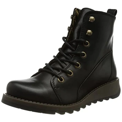 Image of Sore813Fly Rug Leather Women&#039;s Ankle Boots