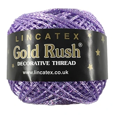Image of Lincatex Gold Rush Decorative Thread 20g Ball Shade 19