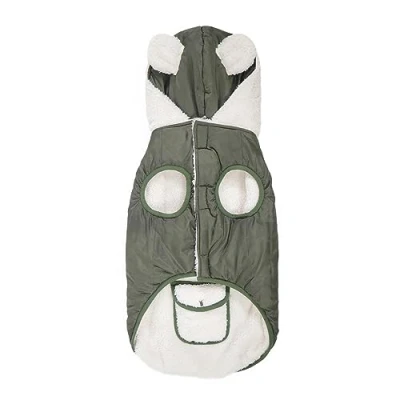 Image of Rosewood Reversible Teddy Bear Coat/Parka for Dogs, Large