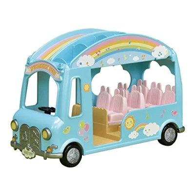Image of Sylvanian Families Sunshine Nursery Bus dollhouse playset 5317