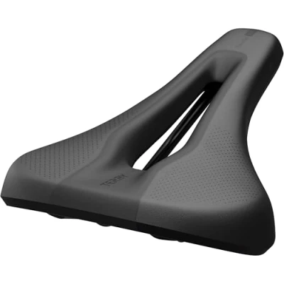 Image of Terry Fly Exera Gel Men Bicycle Saddle in Black, Padding: Comfort Foam, Gel, Seat Width: 9 cm 12 cm, 423 007 32