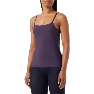 Image of Sloggi Women&#039;s Soft Adapt Spaghetti Shirt Shirts, Blueberry, S