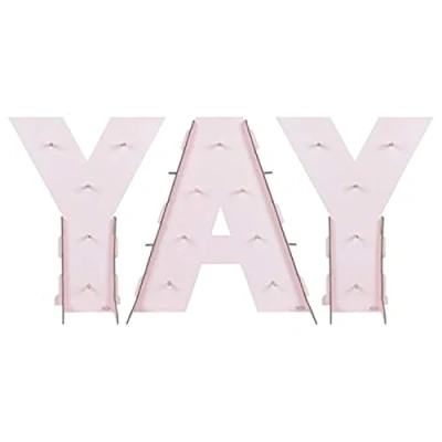 Image of Ginger Ray Yay Pink Ombre Donut Wall Stand Mix it Up,17 inch