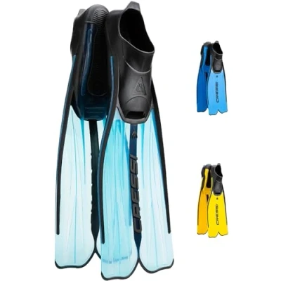 Image of Cressi Rondinella Snorkeling Fins Multi Colour, Size 41 42