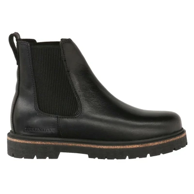 Image of Birkenstock Highwood Slip On Mid Leather Men&#039;s Chelsea Boots
